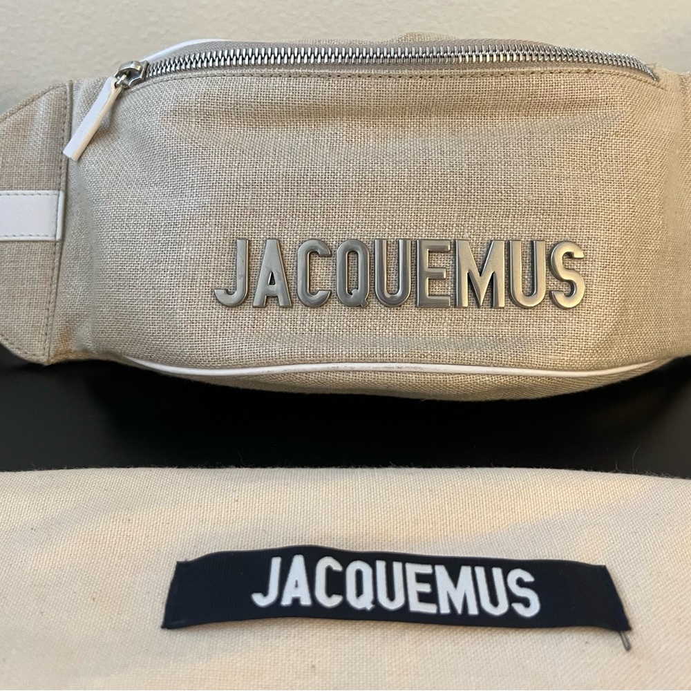 Jacquemus canvas waist bag